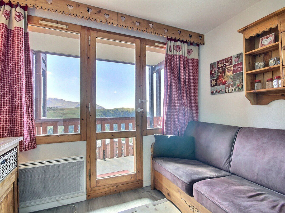 Studio cabine 4 pers. Belle Plagne, balcon vue sud-ouest - Photo 3