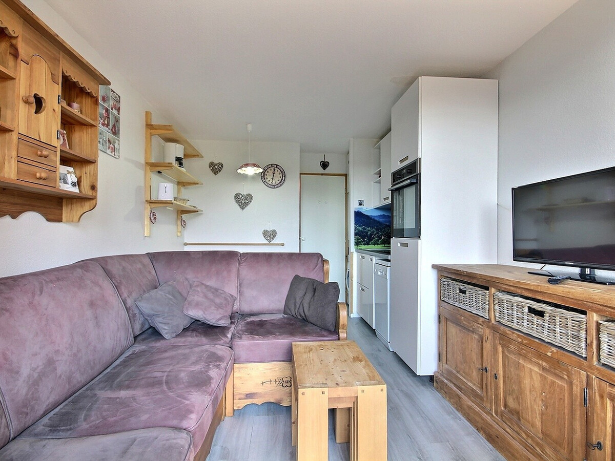 Studio cabine 4 pers. Belle Plagne, balcon vue sud-ouest - Photo 5