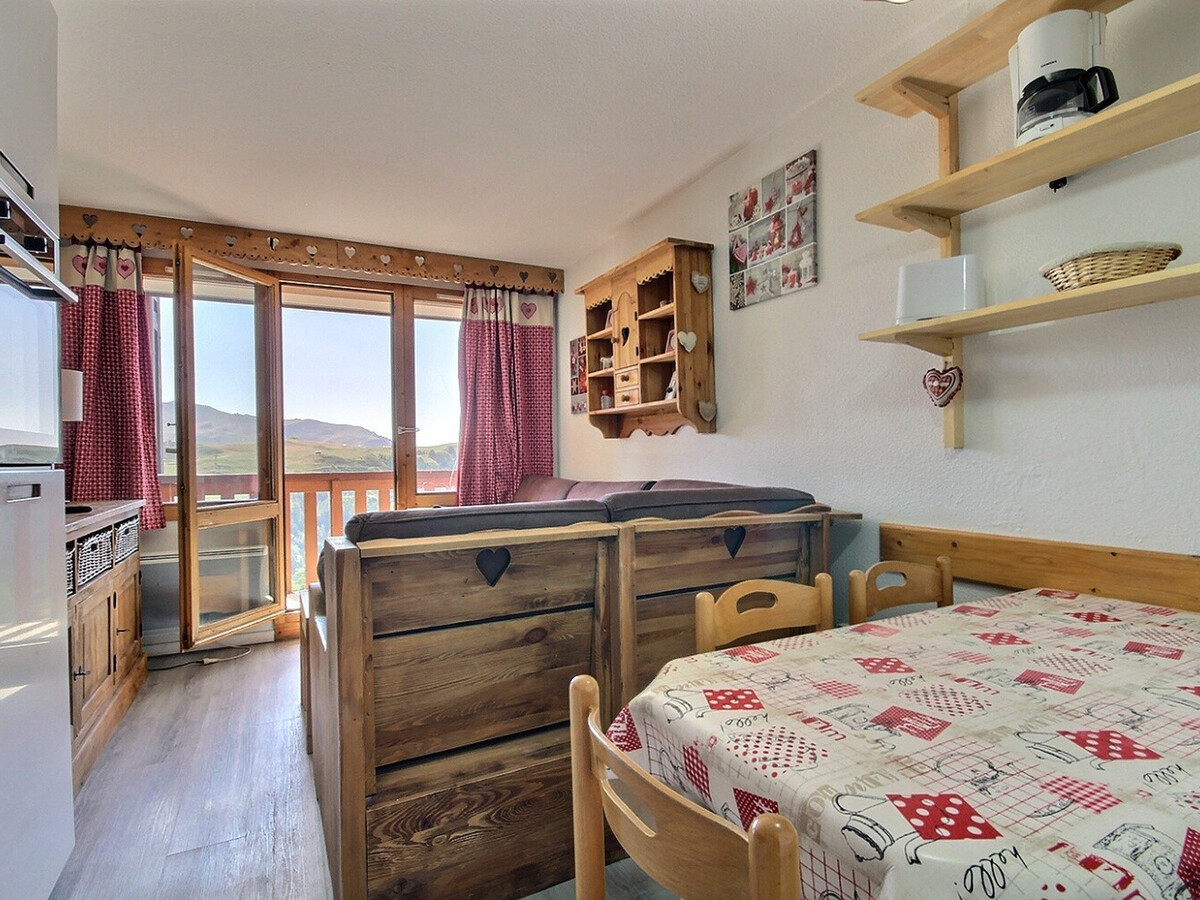 Studio cabine 4 pers. Belle Plagne, balcon vue sud-ouest - Photo 10