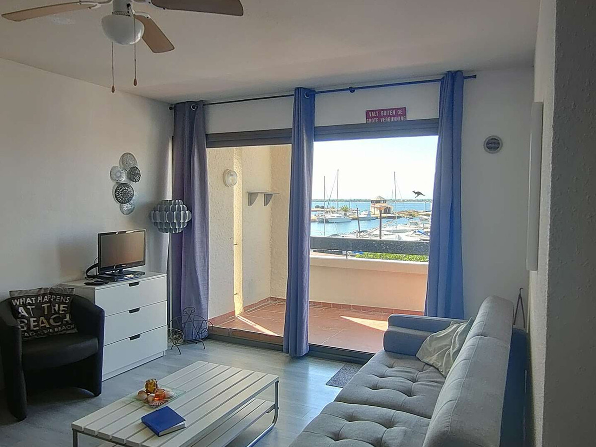 T3 balcon vue port, piscine 25m et sports - Photo 2