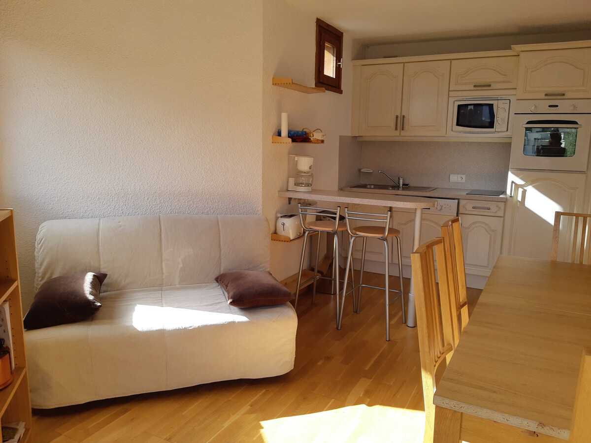 T2 42m² aux Deux Alpes, 6 personnes, balcon sud pistes - Photo 1