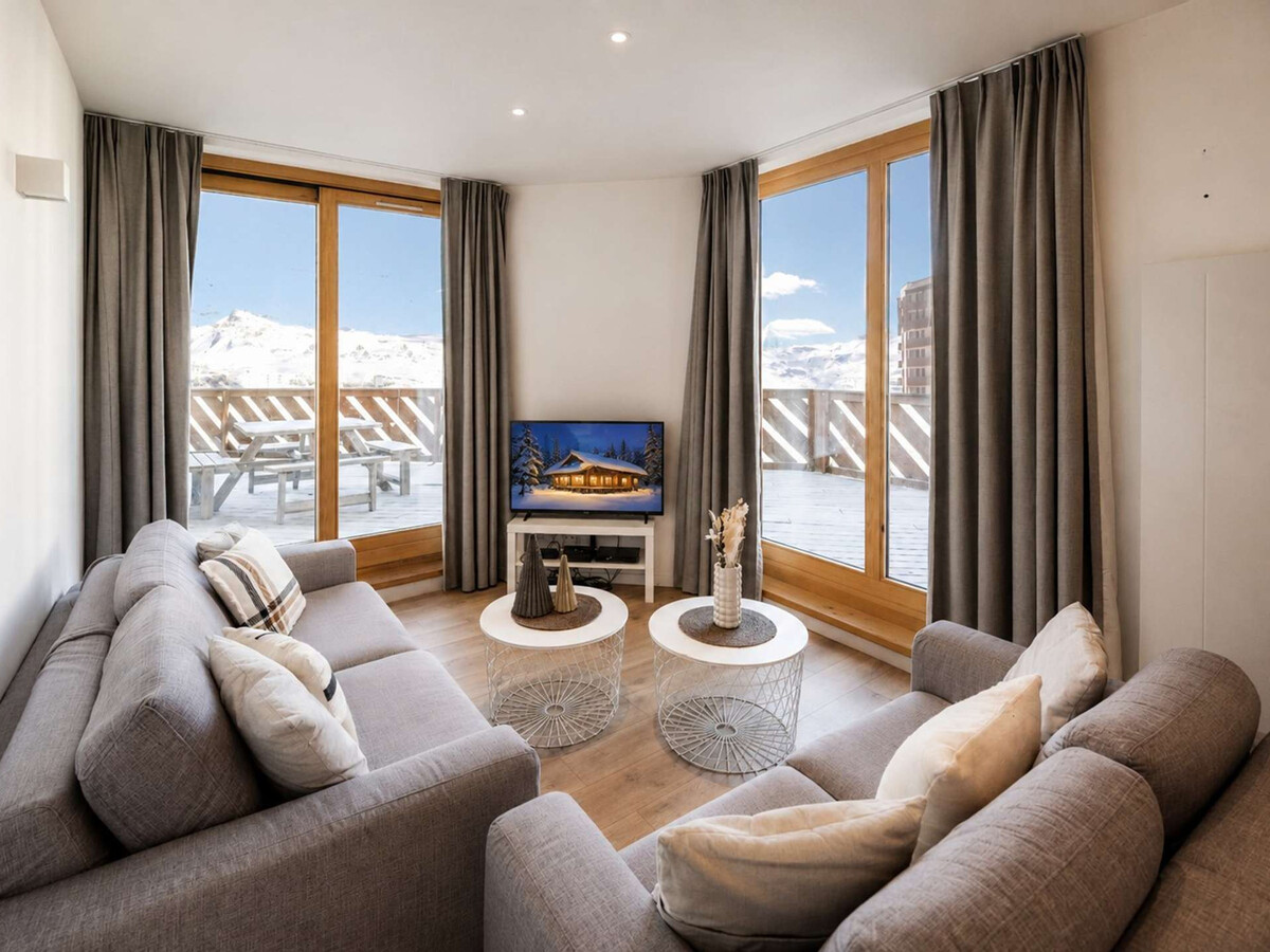 Appart 53m² rénové 6 pers., terrasse sud, ski aux pieds - Photo 1