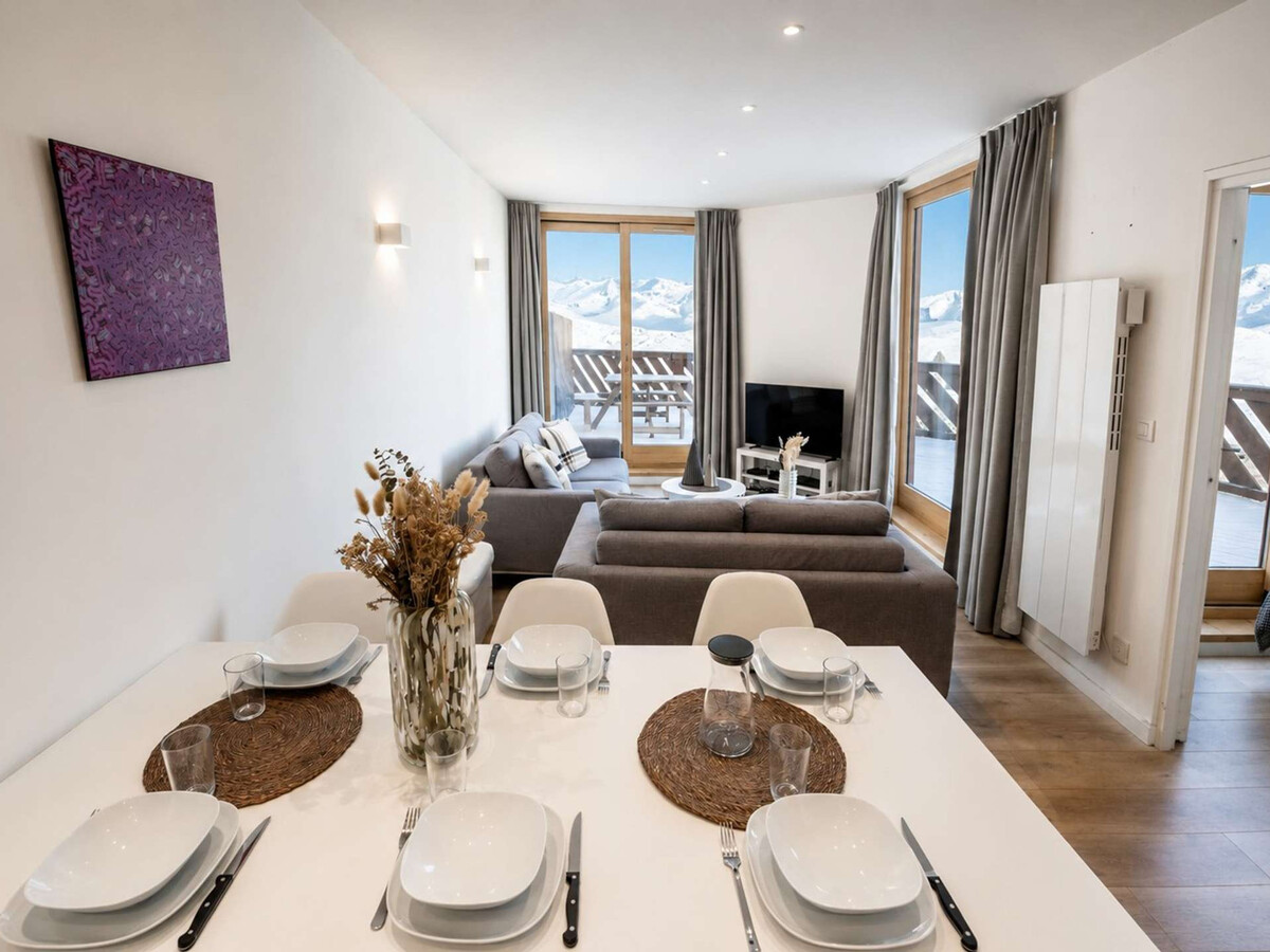 Appart 53m² rénové 6 pers., terrasse sud, ski aux pieds - Photo 2