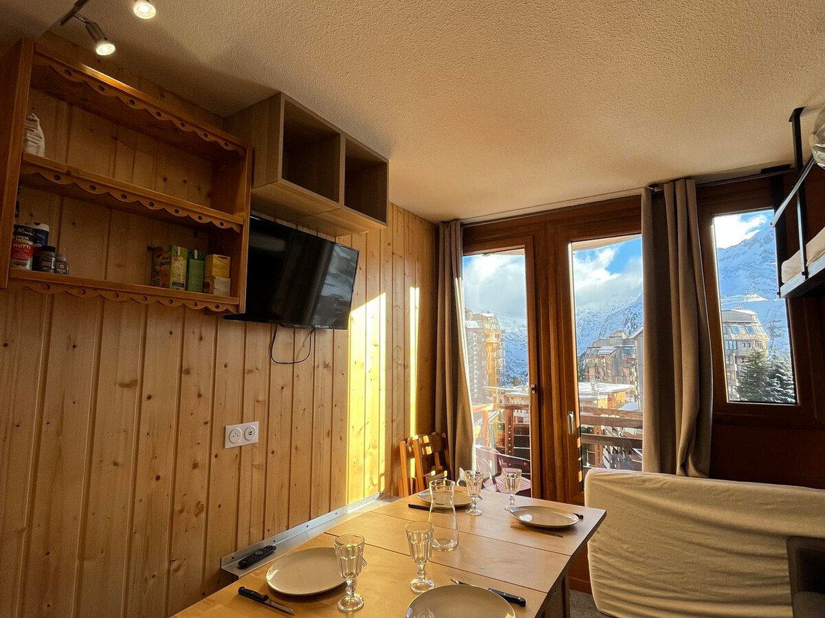 Studio rénové au centre d'Avoriaz, 3 à 4 pers, balcon exposé sud - Photo 3