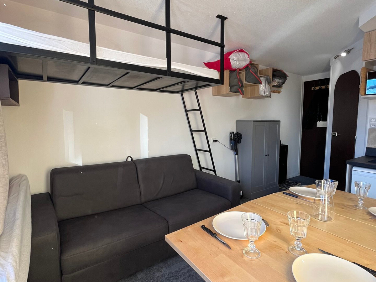 Studio rénové au centre d'Avoriaz, 3 à 4 pers, balcon exposé sud - Photo 4
