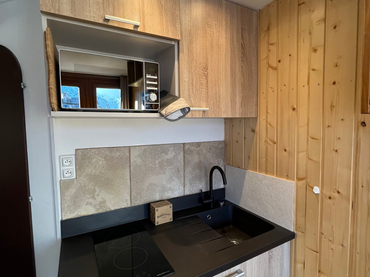 Studio rénové au centre d'Avoriaz, 3 à 4 pers, balcon exposé sud - Photo 7