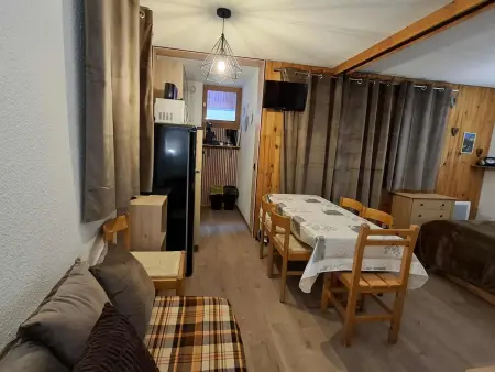 Location appartement à La Plagne Montchavin Les Coches, Studio fonctionnel avec terrasse plein sud, proche du centre, 4/5 pers., à Montchavin