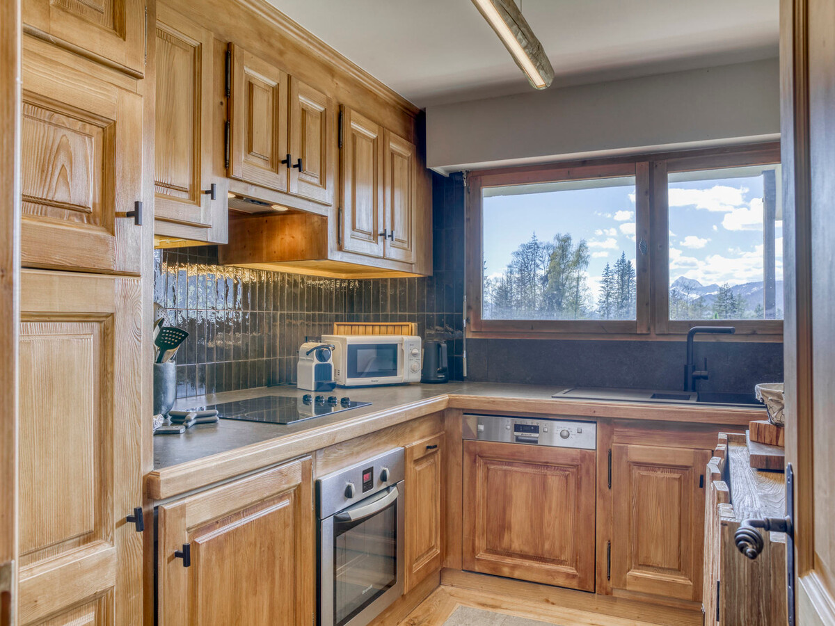 Appartement duplex 2 chambres, cheminée, 400m des pistes à Megève - Photo 3