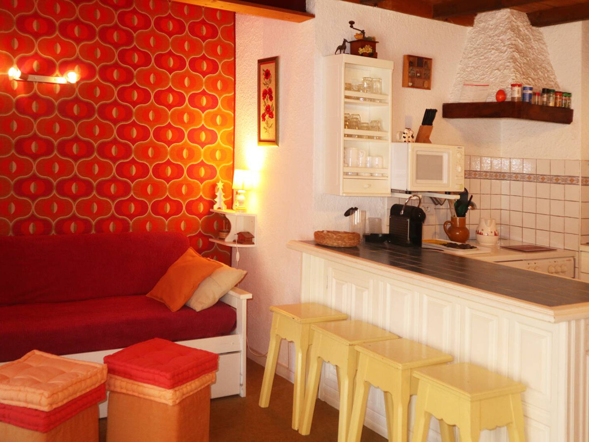 Studio 4 pers aux Orres, skis aux pieds, balcon Sud - Photo 2