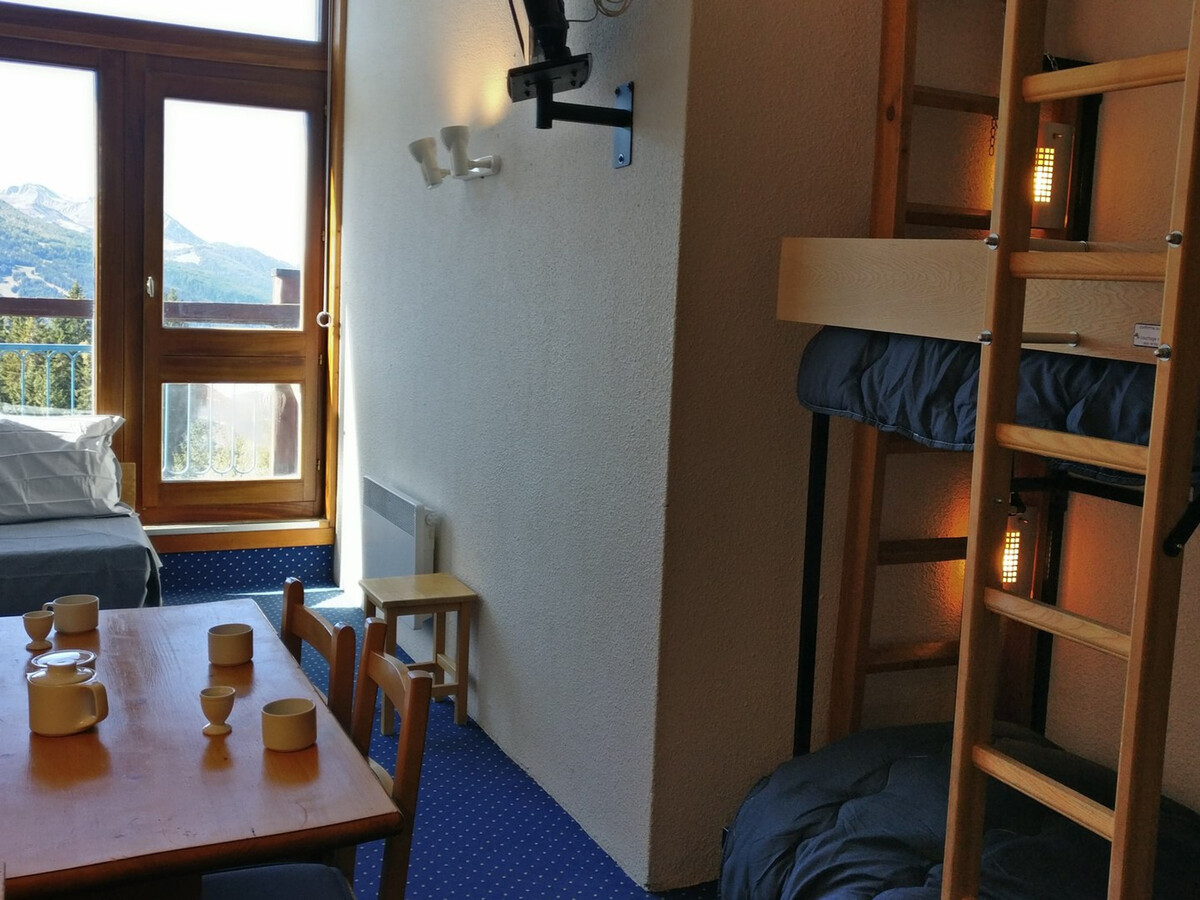 Studio 4 pers · Ski pieds · Balcon sud-ouest - Photo 4