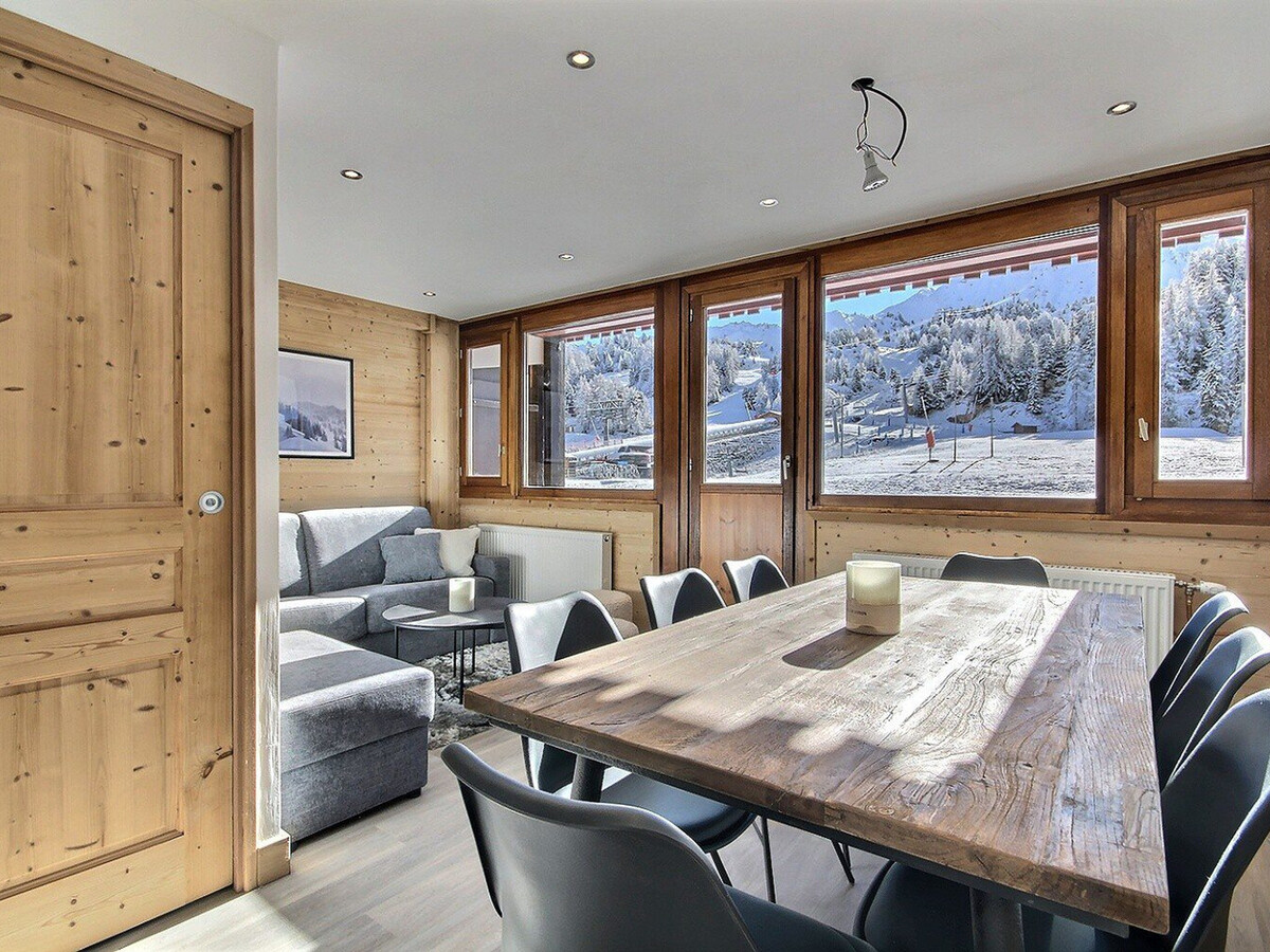Appart 8 pers, balcon sud, pied des pistes à La Plagne - Photo 2