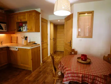 Appartement cosy T3 proche village et pistes pour 4 pers, équipé, casier à skis, ascenseur : photo 12