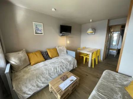 Studio 4 pers Alpe d'Huez, balcon Sud, navette pistes : photo 5