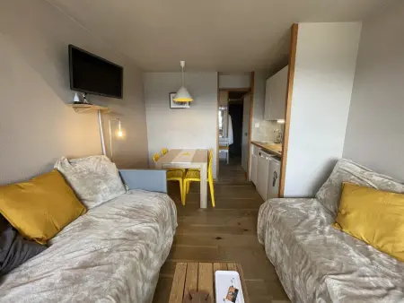 Studio 4 pers Alpe d'Huez, balcon Sud, navette pistes : photo 6