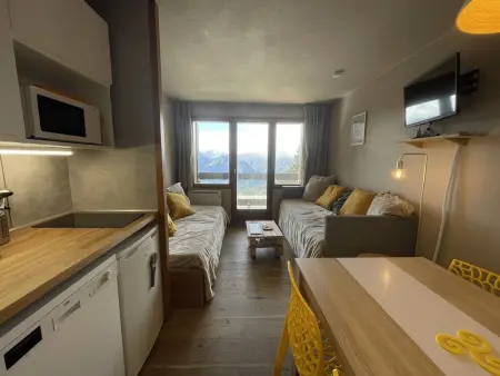 Studio 4 pers Alpe d'Huez, balcon Sud, navette pistes : photo 7