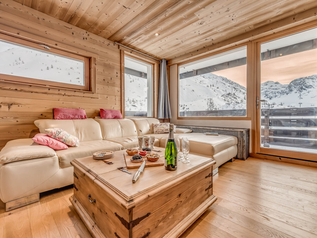 3 pièces rénové 5 pers. Tignes, vue glacier, 2 balcons - Photo 5