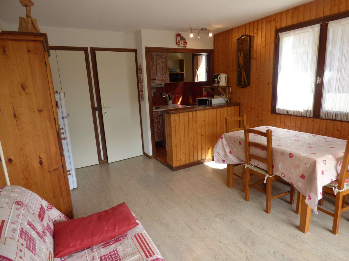 Studio rénové 4 pers, balcon sud, Le Grand-Bornand - Photo 3