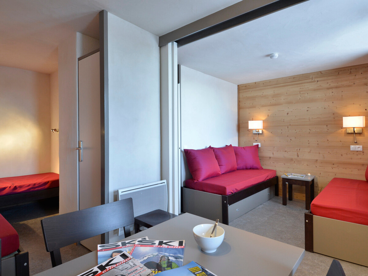 Studio 28m² pied pistes Plagne Bellecôte, 4 pers - Photo 1