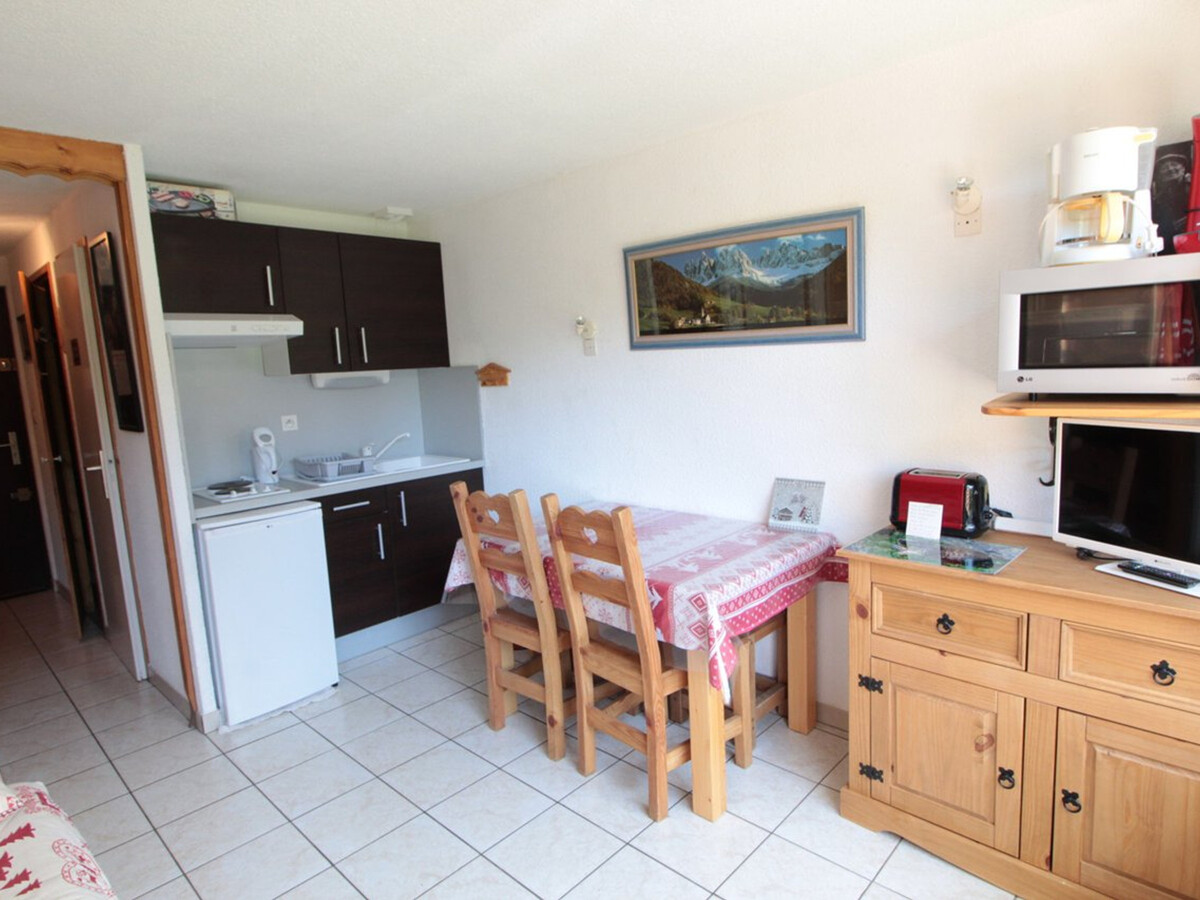 Studio 20 m² 4 pers aux Carroz, terrasse et casier à skis - Photo 1