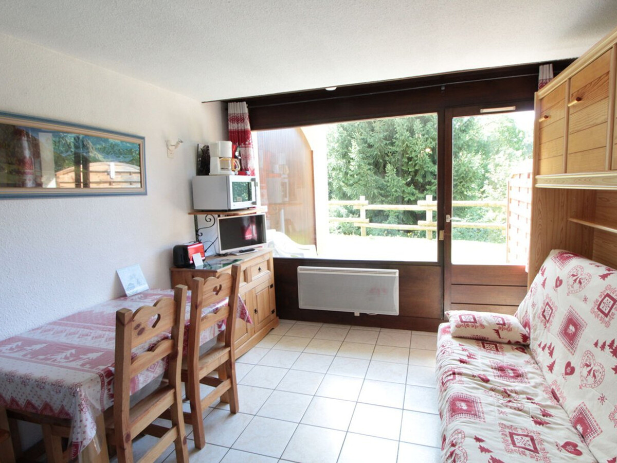 Studio 20 m² 4 pers aux Carroz, terrasse et casier à skis - Photo 2