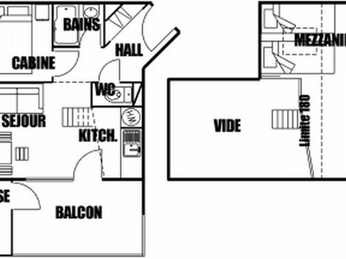 Appart 4-6 pers, mezzanine, balcon face piste - Photo 7