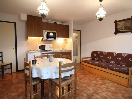 Studio 30 m² 4 pers aux Carroz, piste débutants : photo 2
