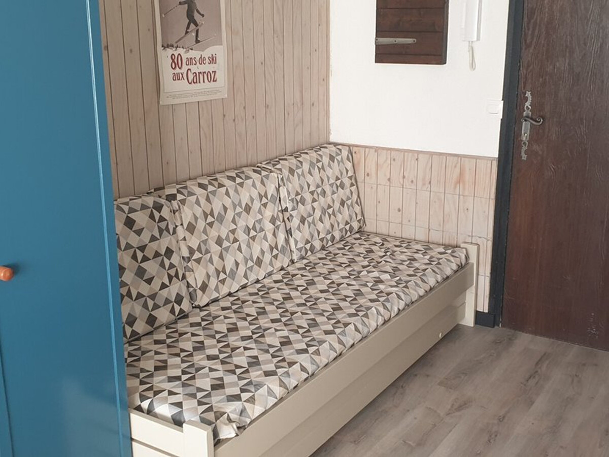 Studio 4 pers. balcon sud aux Carroz, 550 m du centre - Photo 6