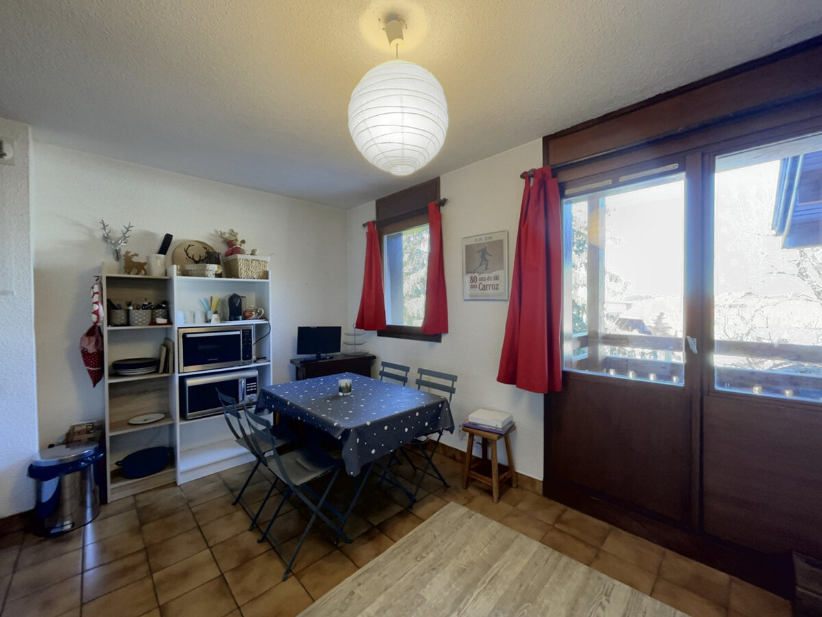 Studio 4 pers. aux Carroz, balcon sud-ouest, face au Figaro - Photo 2