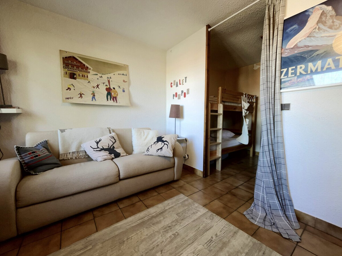 Studio 4 pers. aux Carroz, balcon sud-ouest, face au Figaro - Photo 3