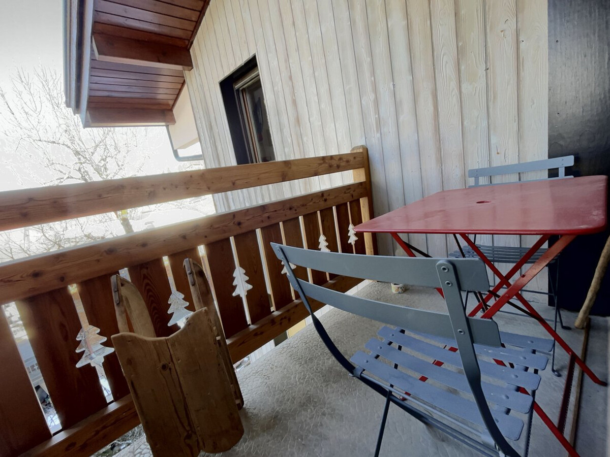 Studio 4 pers. aux Carroz, balcon sud-ouest, face au Figaro - Photo 6