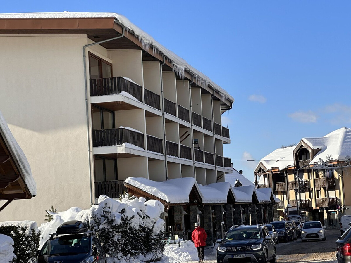 Studio 4 pers avec cabine aux Carroz, 450m des pistes - Photo 12