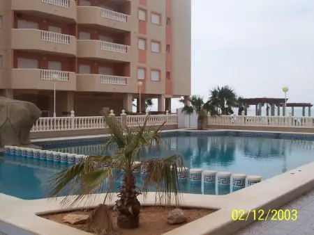 Location appartement à Carthagène, Appartement Familial avec Piscine à 50m de la Plage - La Manga