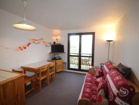 Appartement 2 pièces balcon vue Ecrins, 400m pistes : photo 4