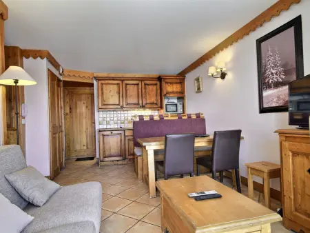 Appartement 4 pers. vue domaine skiable, piscine incluse : photo 2