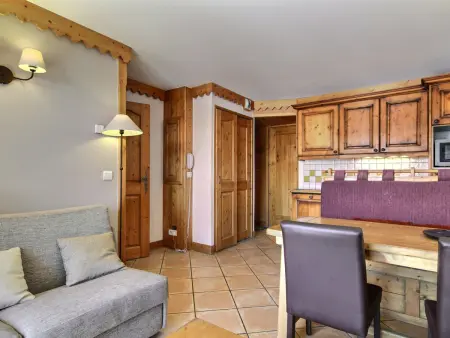 Appartement 4 pers. vue domaine skiable, piscine incluse : photo 4
