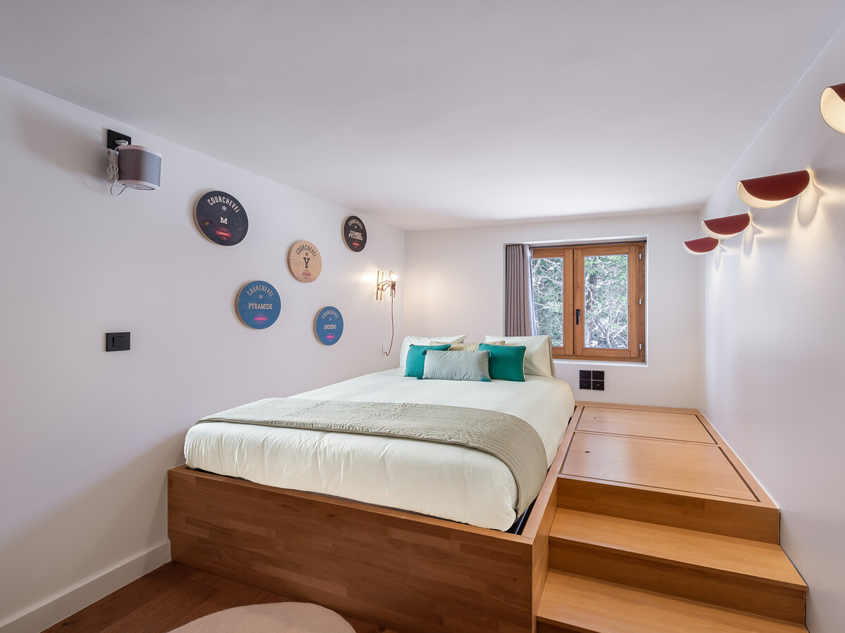 Triplex 4 chambres Courchevel 1850, cheminée et ski room - Photo 8