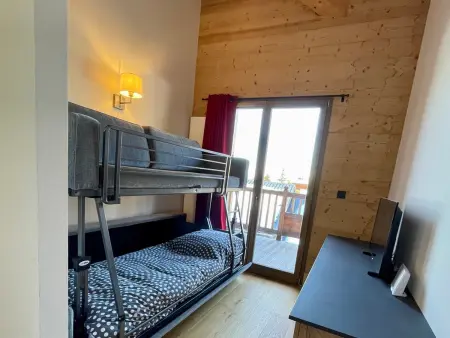 Appartement alpin avec sauna à La Rosière, 9 personnes : photo 9