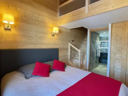 Appartement alpin avec sauna à La Rosière, 9 personnes : photo 11