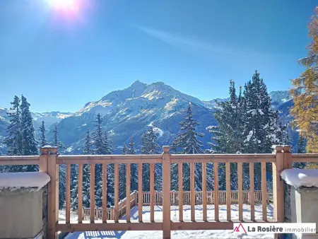 Appartement alpin avec sauna à La Rosière, 9 personnes : photo 15