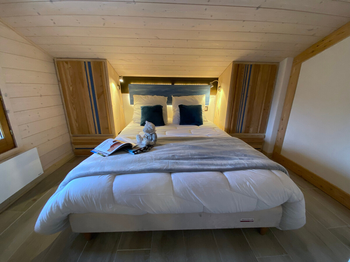 Duplex 45m² Chamonix, poêle à bois, vue Mont-Blanc - Photo 5