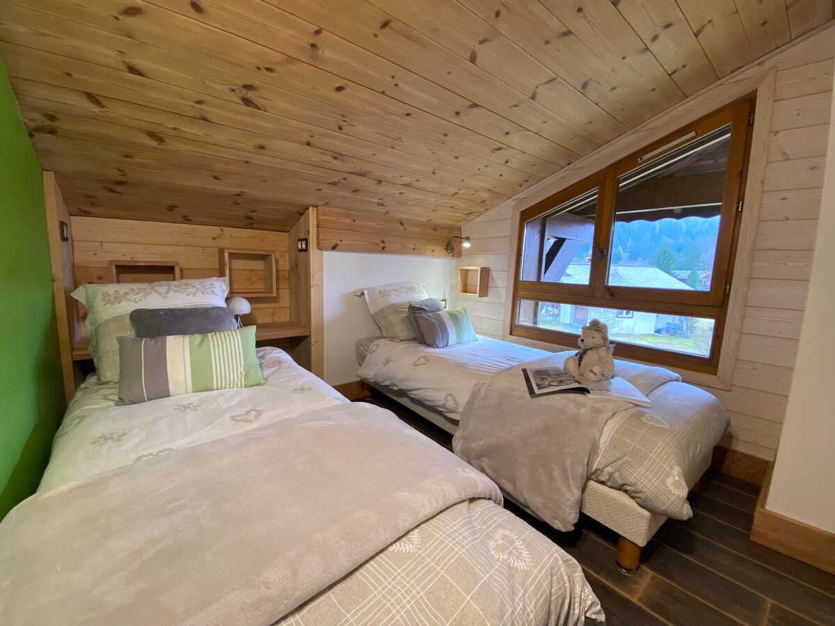 Duplex 45m² Chamonix, poêle à bois, vue Mont-Blanc - Photo 8