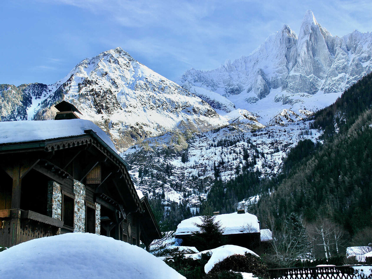 Duplex 45m² Chamonix, poêle à bois, vue Mont-Blanc - Photo 20