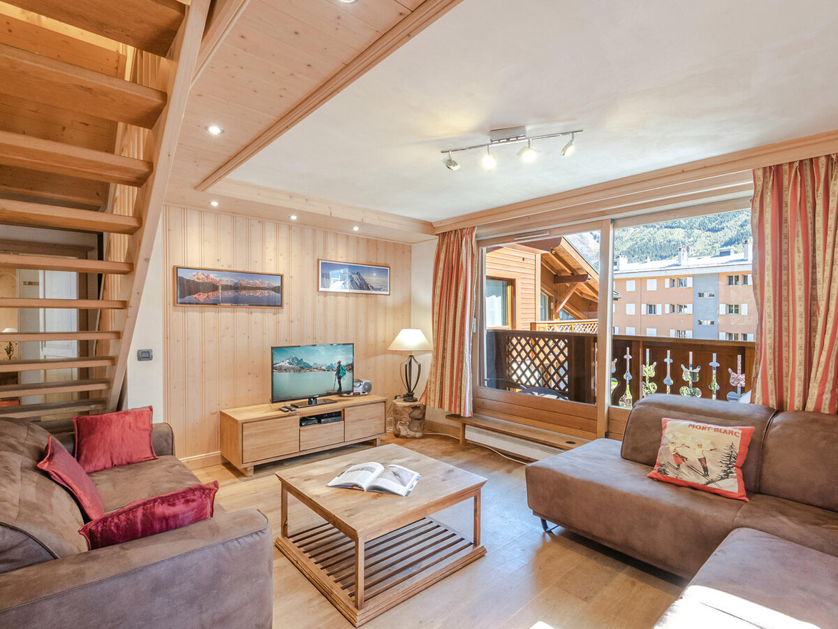 Le Savoy : duplex 3★ 200m des pistes, vue Mont-Blanc - Photo 1