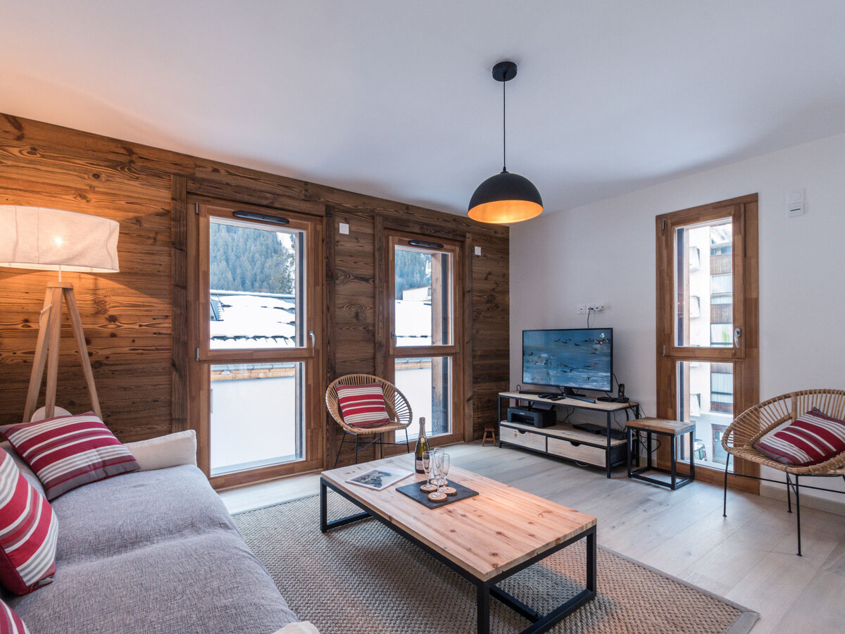 Duplex 3★ 74m² pour 6 pers, parking privé, Chamonix - Photo 2