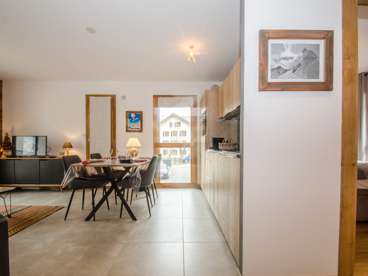 Appartement 38m² Chamonix, balcon vue Brévent - Photo 3