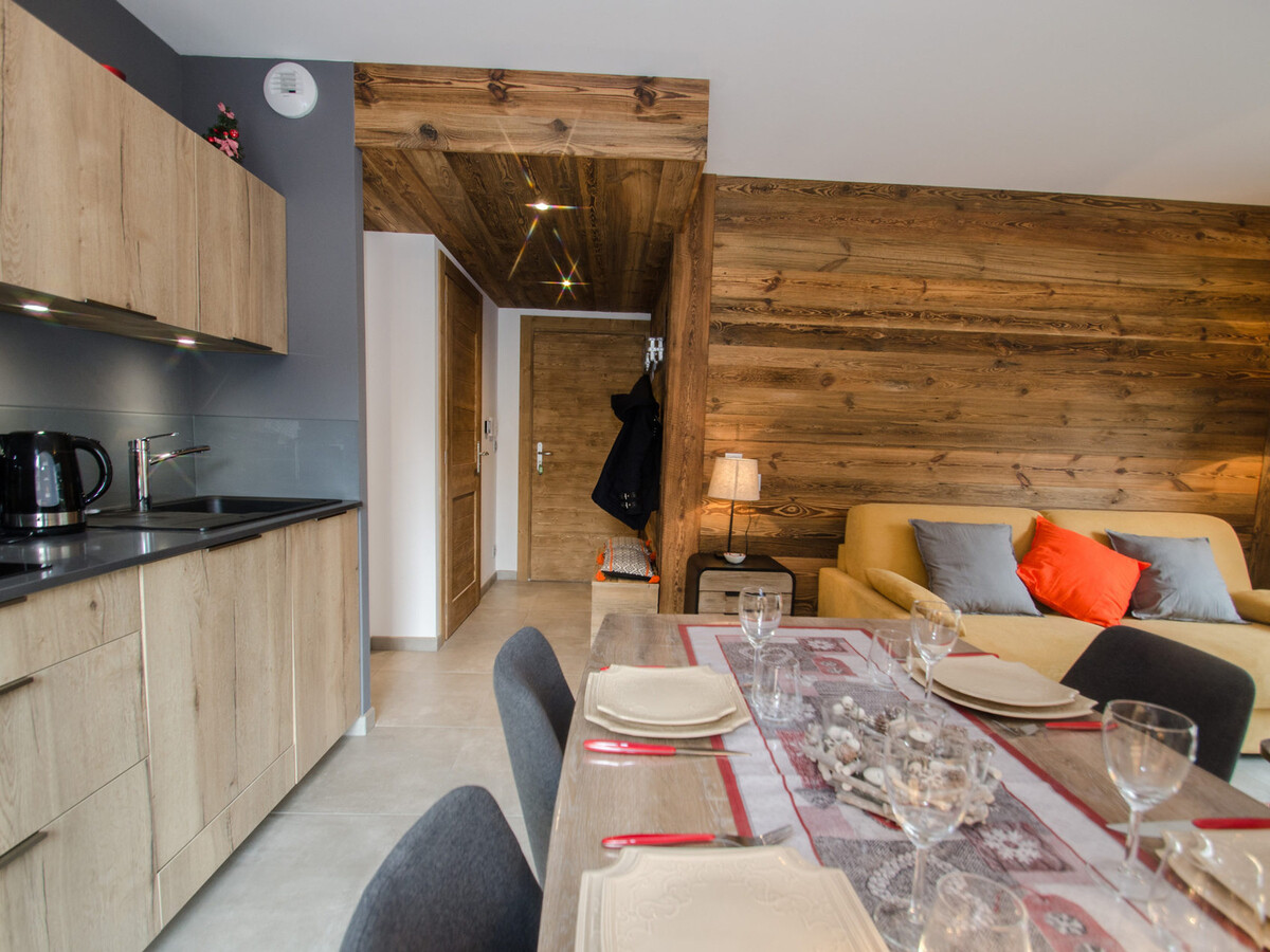 Appartement 38m² Chamonix, balcon vue Brévent - Photo 12