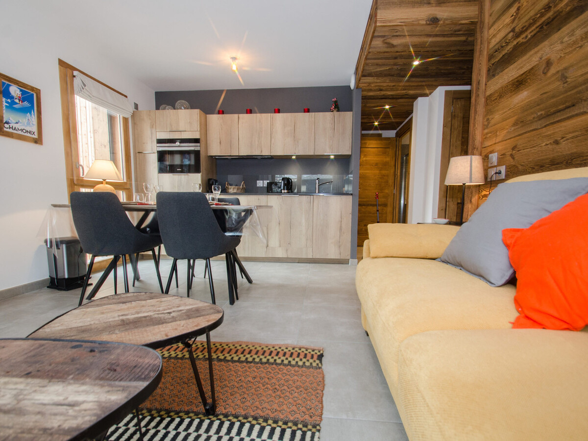 Appartement 38m² Chamonix, balcon vue Brévent - Photo 13