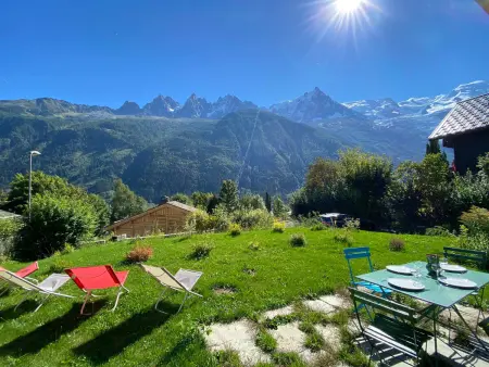 Appartement rénové 45m² vue Mont-Blanc, parking à Chamonix : photo 4
