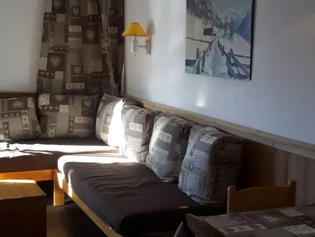 Appartement 4 pers. skis aux pieds, Les Menuires, balcon sud-ouest : photo 3