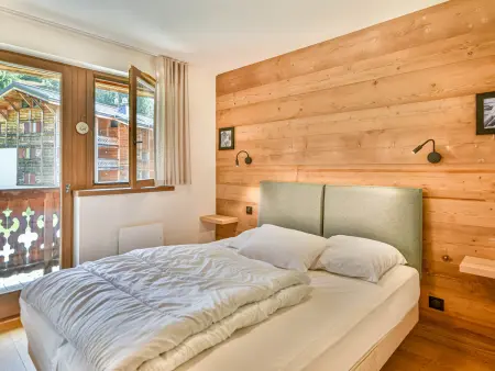 T4 87m² aux Gets, 8 pers, terrasse sud-ouest et parking : photo 6